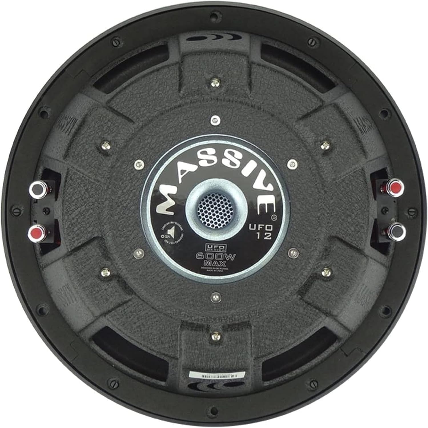 Car Subwoofer UFO10, 10 Inch Shallow Subwoofer - High Powered 300 Watt Shallow Mount Subwoofer (3 Inch VC Dual 4 Ohm) Low Profile Car Subwoofer with Deep Bass. Sold Individually