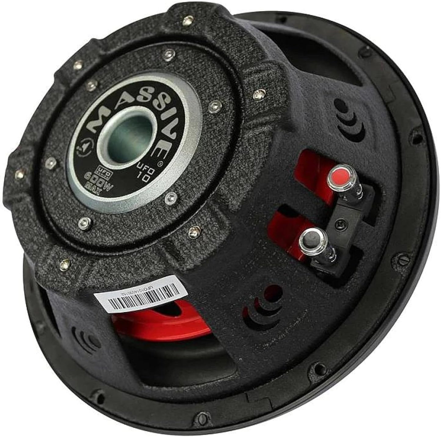 Car Subwoofer UFO10, 10 Inch Shallow Subwoofer - High Powered 300 Watt Shallow Mount Subwoofer (3 Inch VC Dual 4 Ohm) Low Profile Car Subwoofer with Deep Bass. Sold Individually