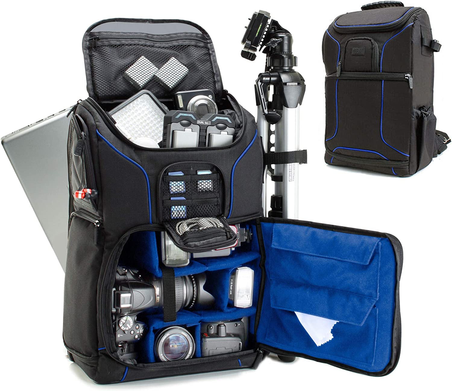 Camera Backpack for Photographers Dslr/Slr/Mirrorless Camera Bag with Laptop Slot, Rain Cover, Tripod Holder