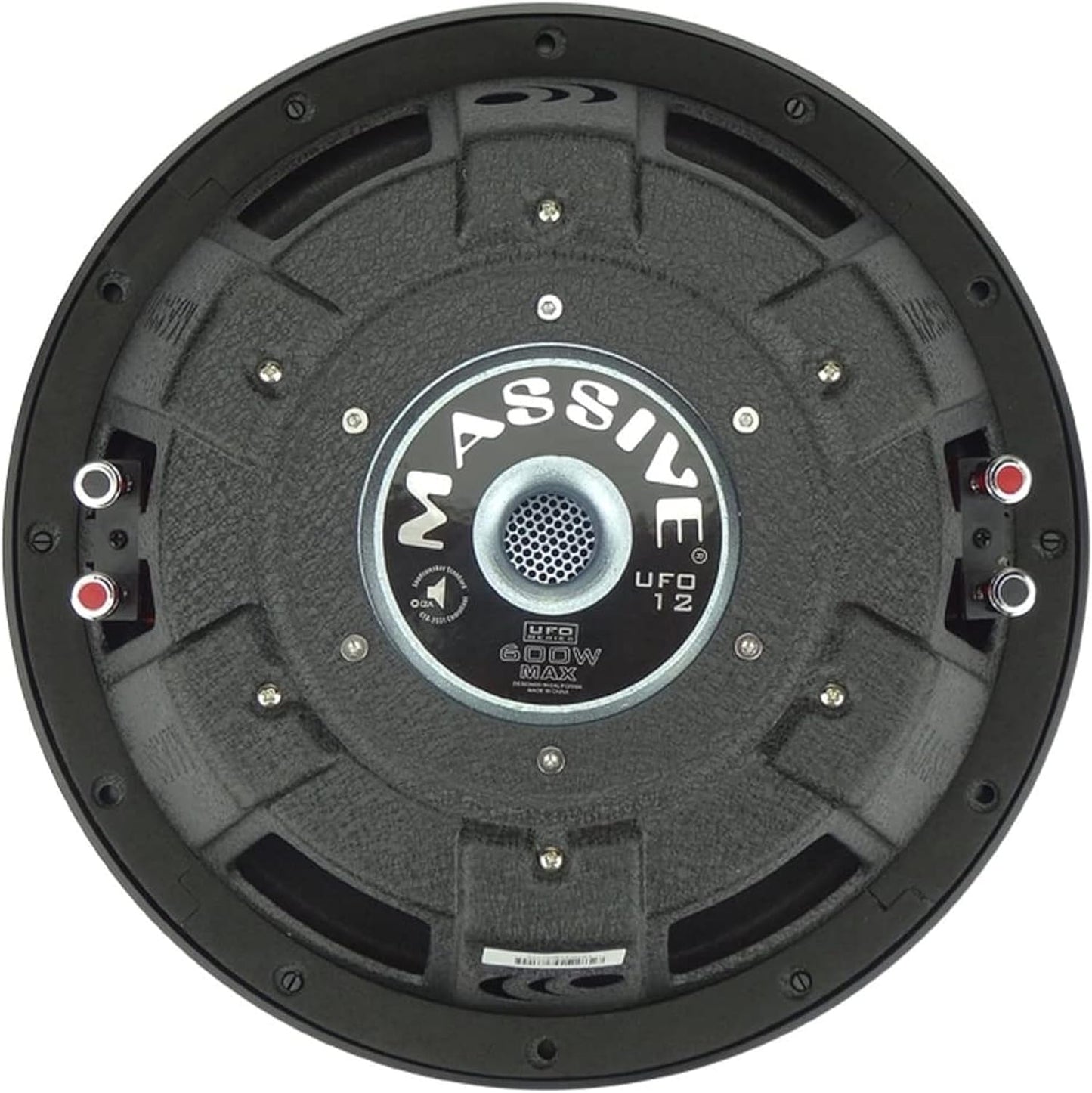 Car Subwoofer UFO10, 10 Inch Shallow Subwoofer - High Powered 300 Watt Shallow Mount Subwoofer (3 Inch VC Dual 4 Ohm) Low Profile Car Subwoofer with Deep Bass. Sold Individually